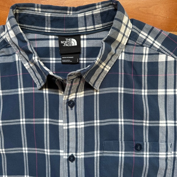 The North Face Hayden Pass 2.0 flannel long sleeve button up lightweight shirt - Picture 3 of 10